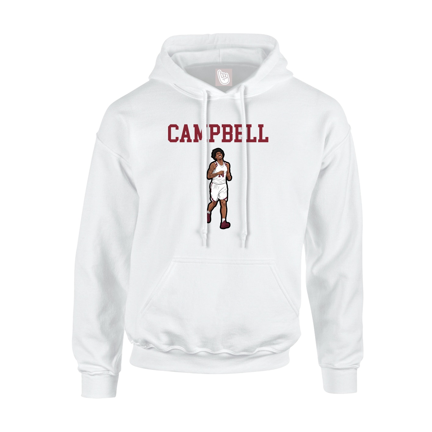 Youth Hoodie — Shirsey in White