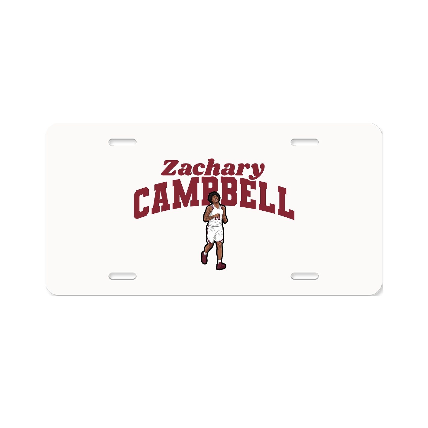 License Plate — Signature Arch in Classic
