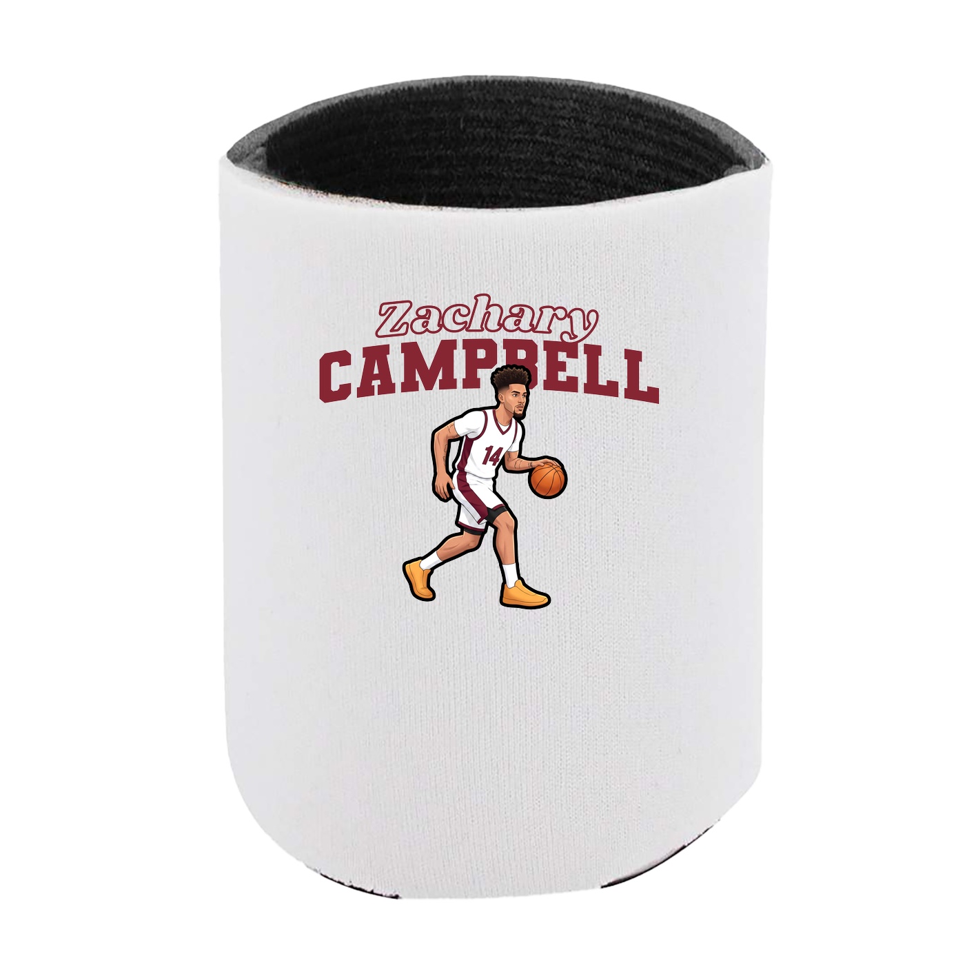 Can Holder — Name Arch in White