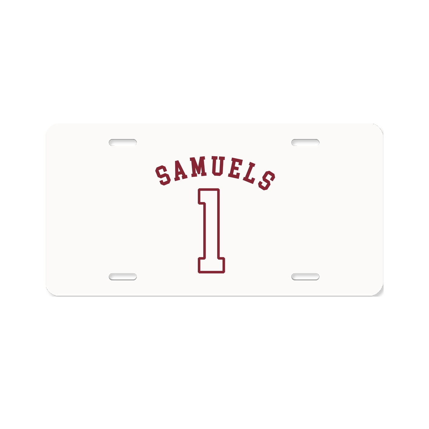 License Plate — Shirsey Arch in Classic