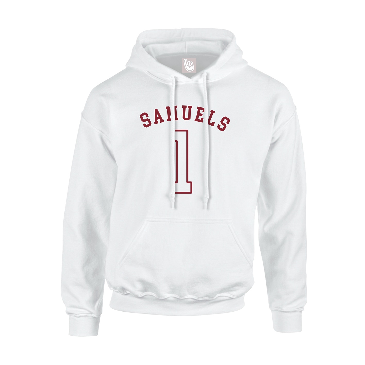 Hoodie — Shirsey Arch in White