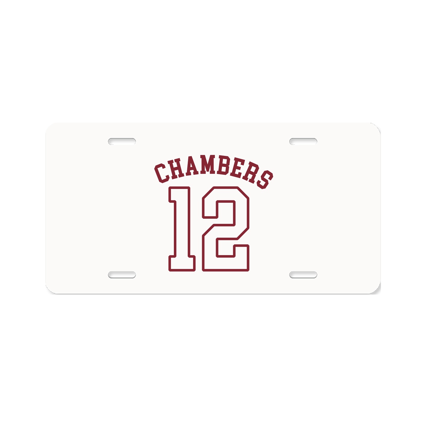 License Plate — Shirsey Arch in Classic