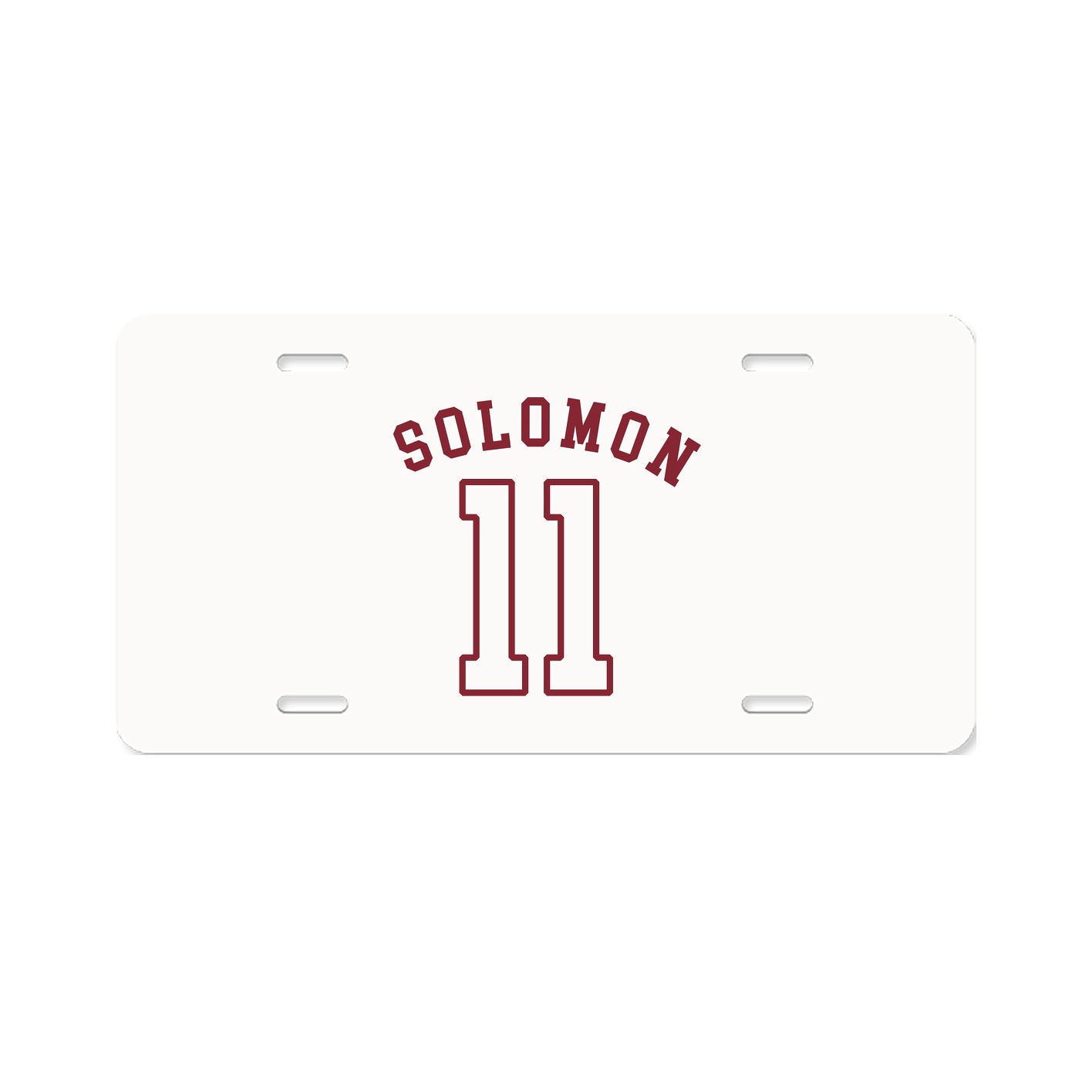 License Plate — Shirsey Arch in Classic