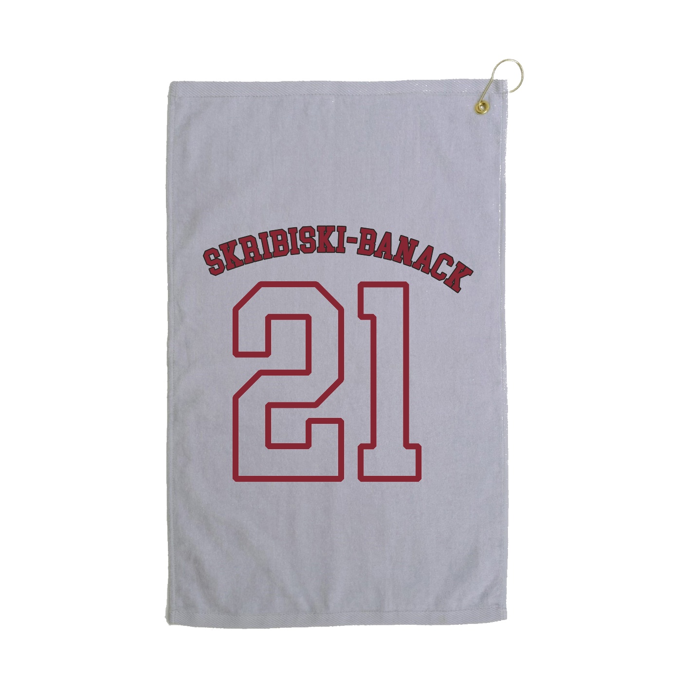 Golf Towel — Shirsey Arch in Grey