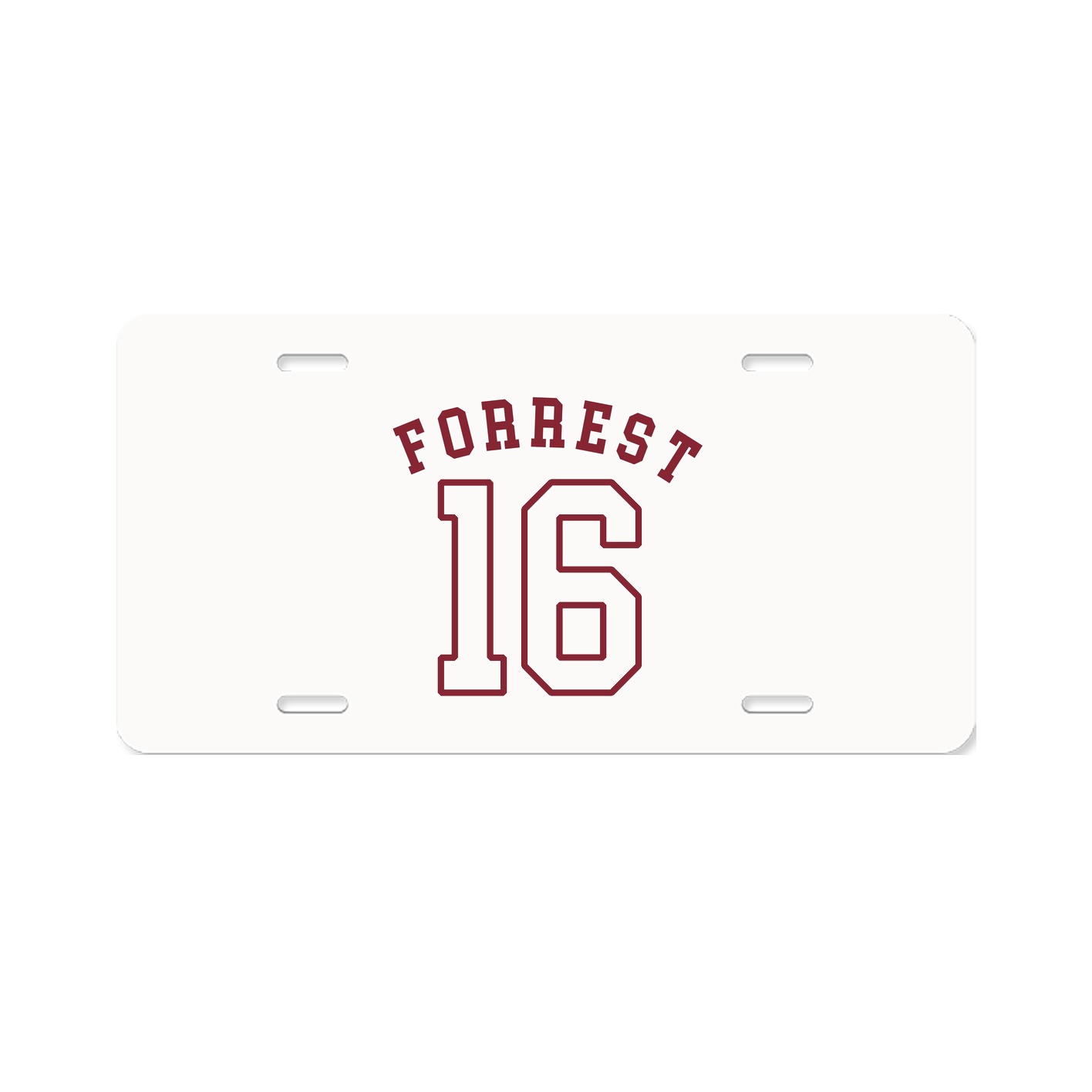 License Plate — Shirsey Arch in Classic