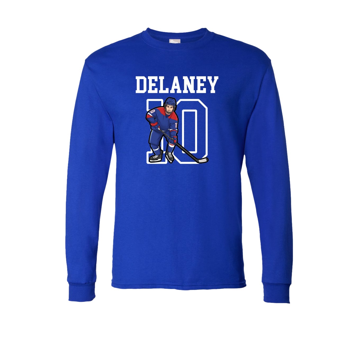 Long Sleeve Tee — Shirsey in Royal