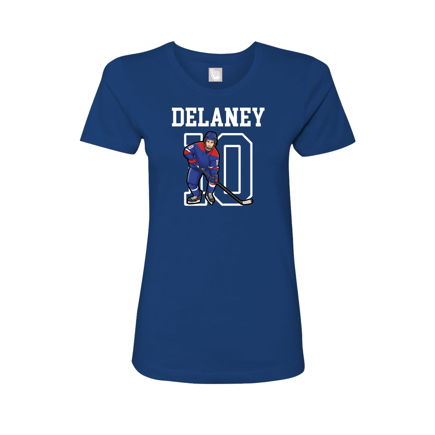 Fitted Women's Tee — Shirsey in Royal