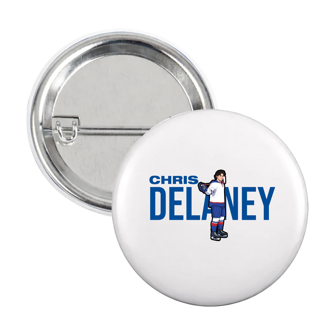 Game Day Button — Player Name in White