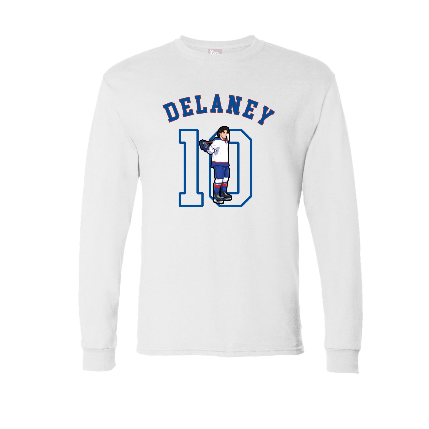 Long Sleeve Tee — Shirsey Arch in White