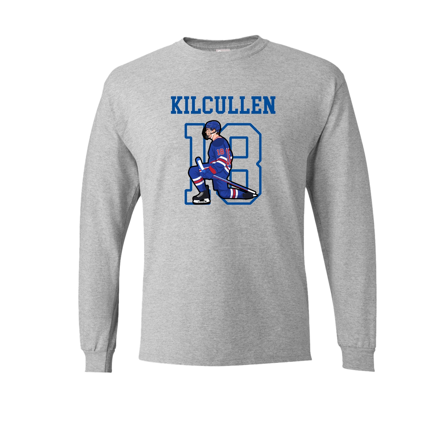 Long Sleeve Tee — Shirsey in Grey