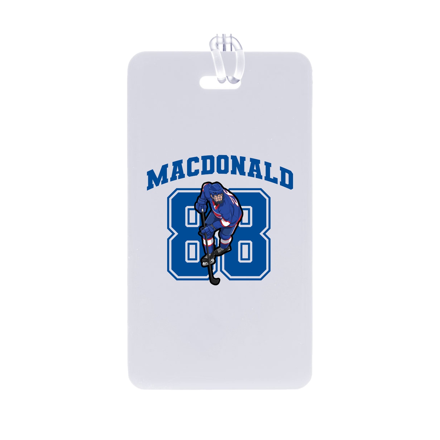 Bag Tag — Number in Classic