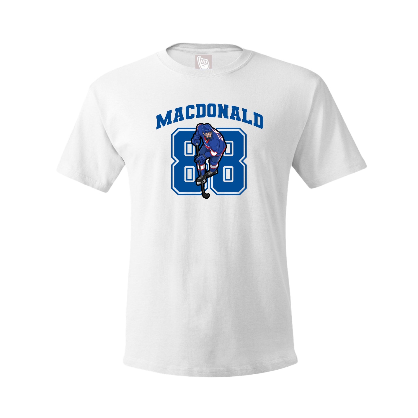 Tee — Number in White