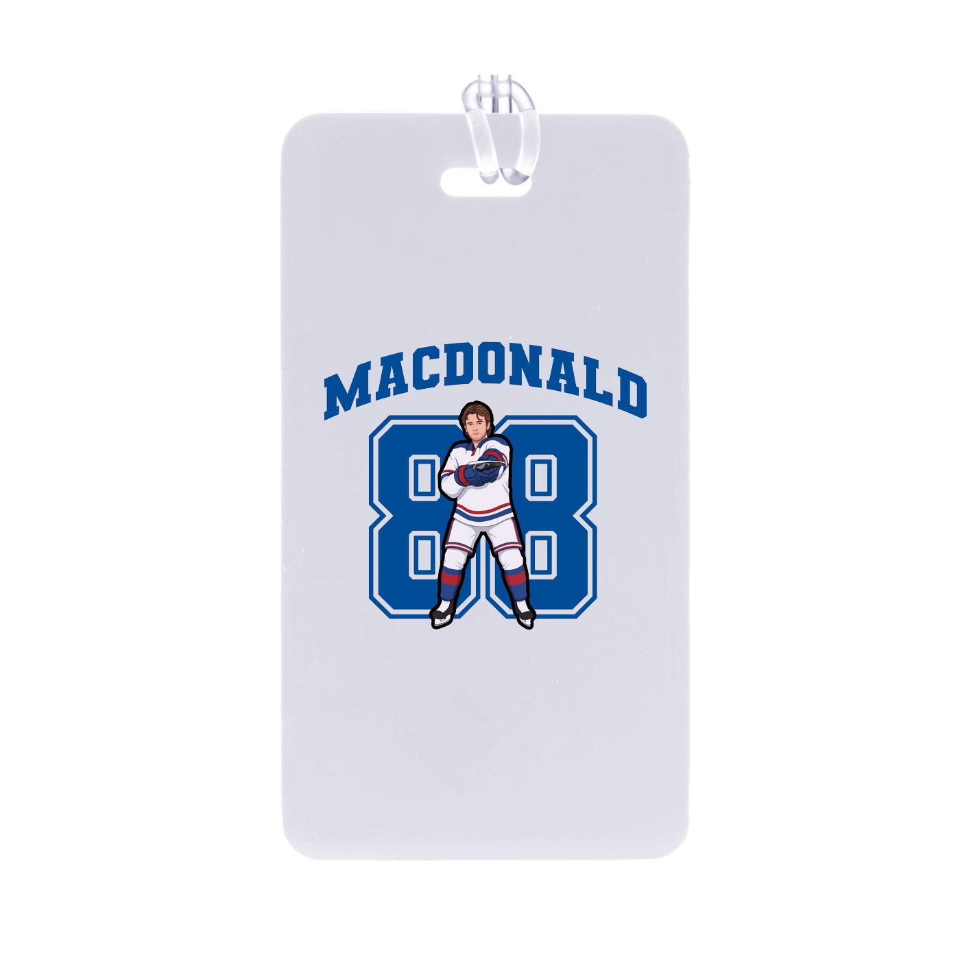 Bag Tag — Number in Classic