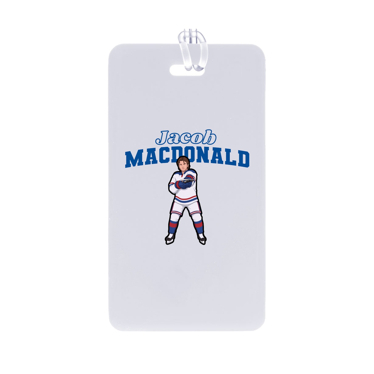 Bag Tag — Name Arch in Classic