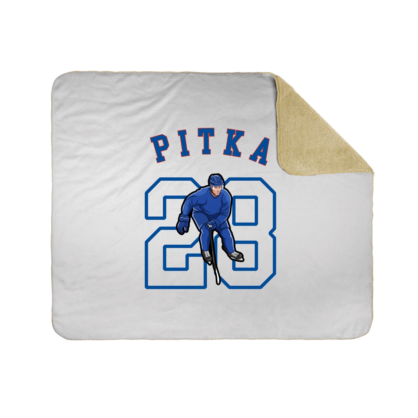 Throw Blanket — Shirsey Arch in White