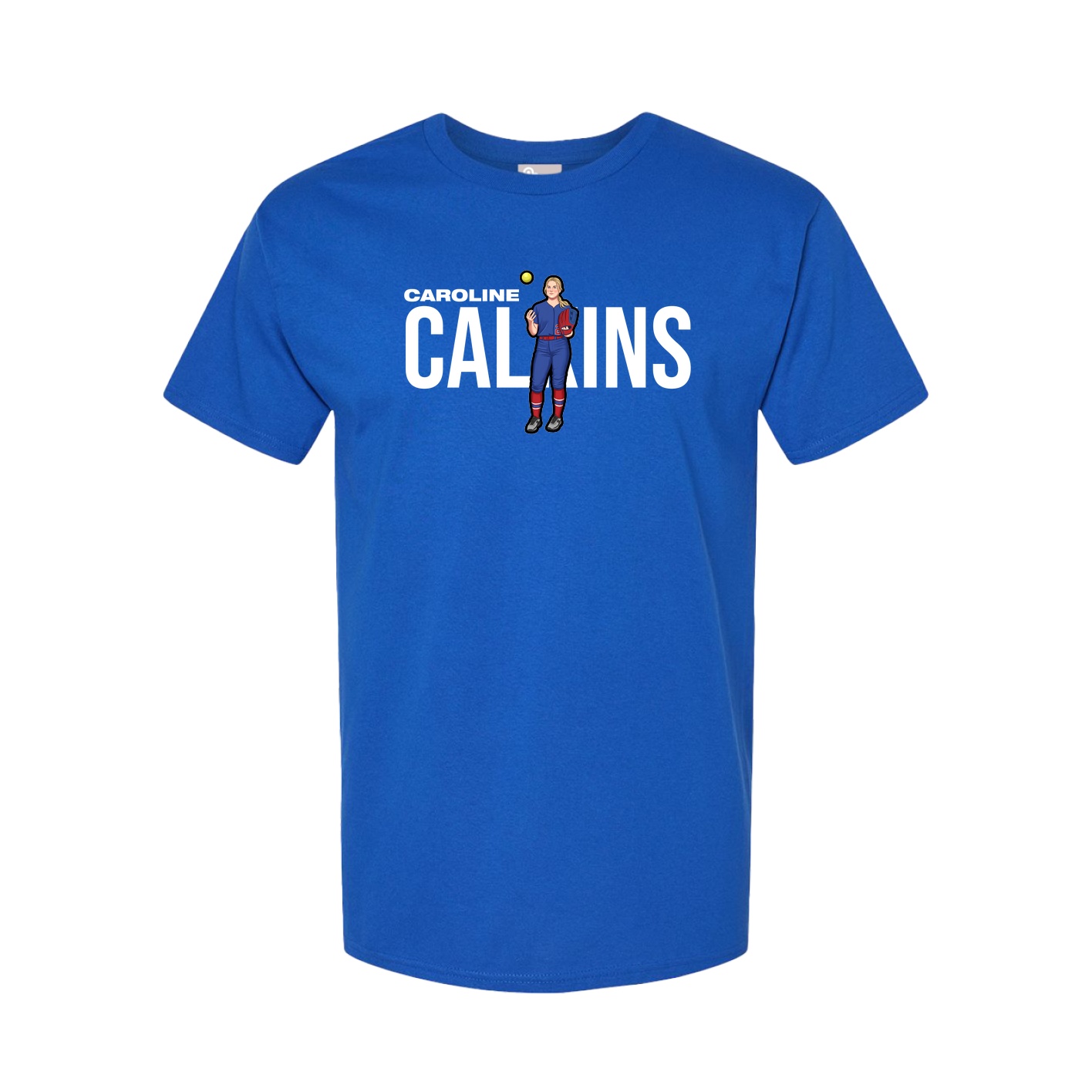 Tee — Player Name in Royal