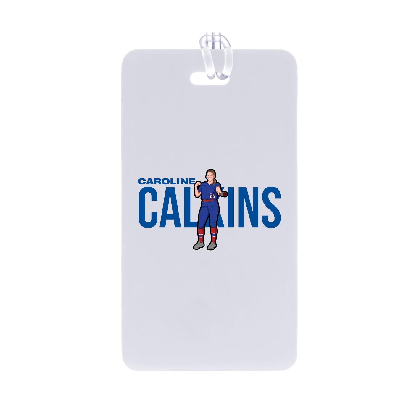 Bag Tag — Player Name in Classic