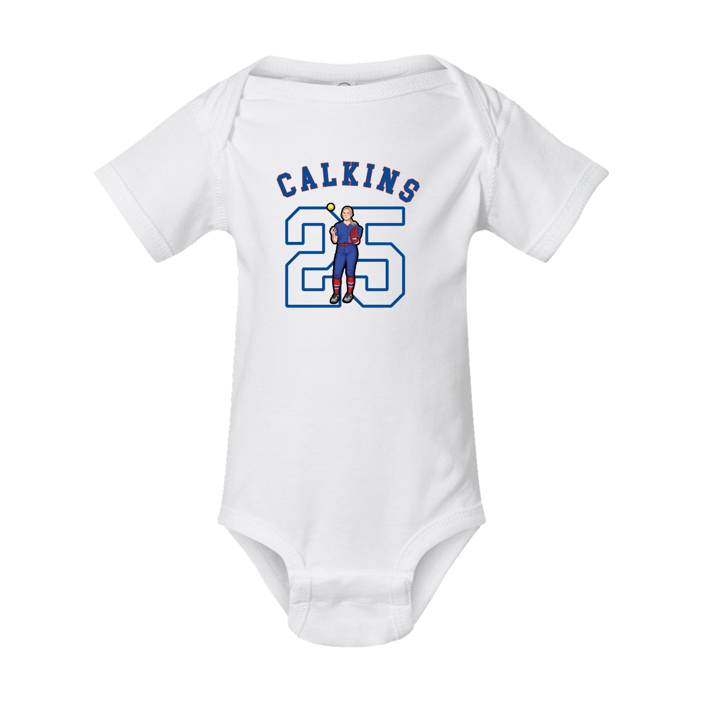 Baby Onesie — Shirsey Arch in White