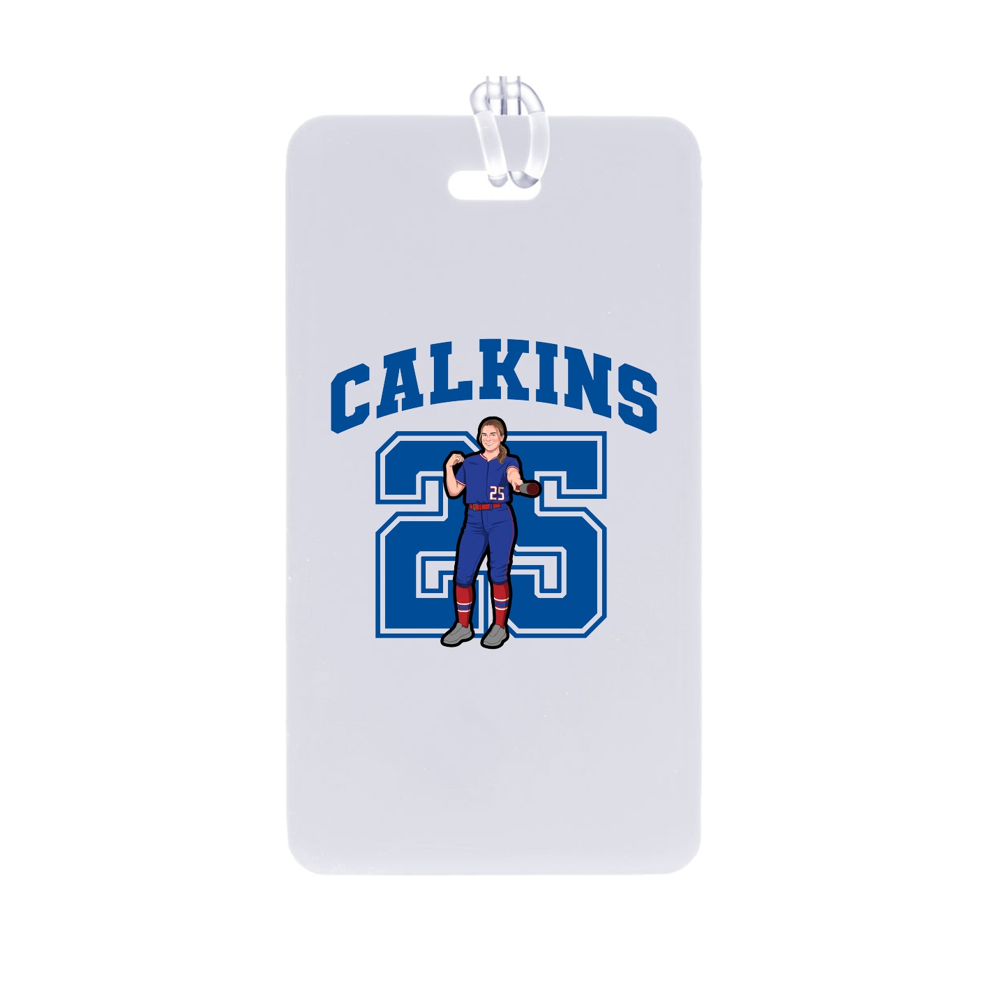 Bag Tag — Number in Classic