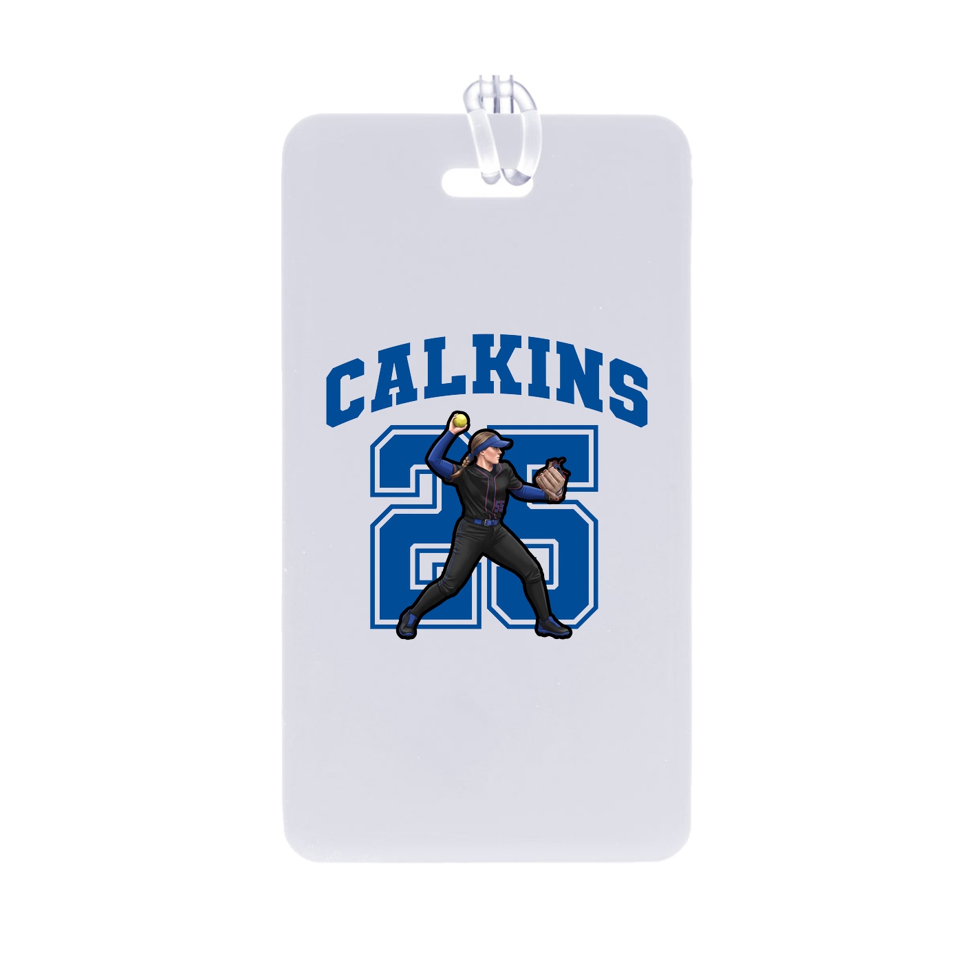Bag Tag — Number in Classic