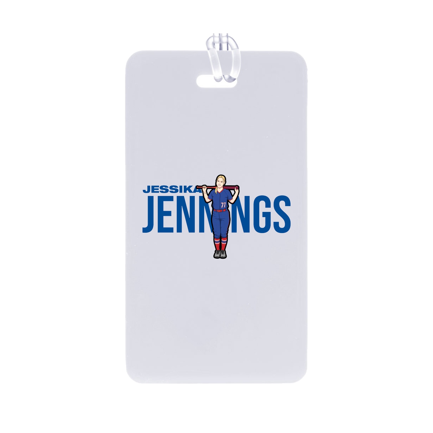 Bag Tag — Player Name in Classic