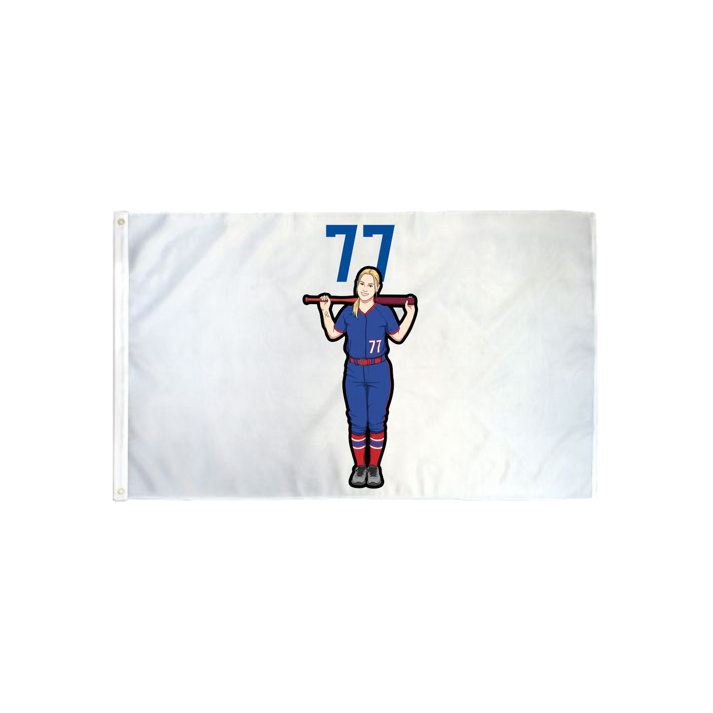 3x5 Flag — Number Top in Classic