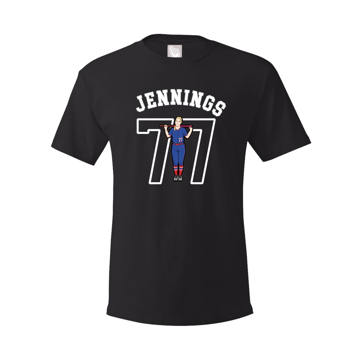 Youth Tee — Shirsey Arch in Black