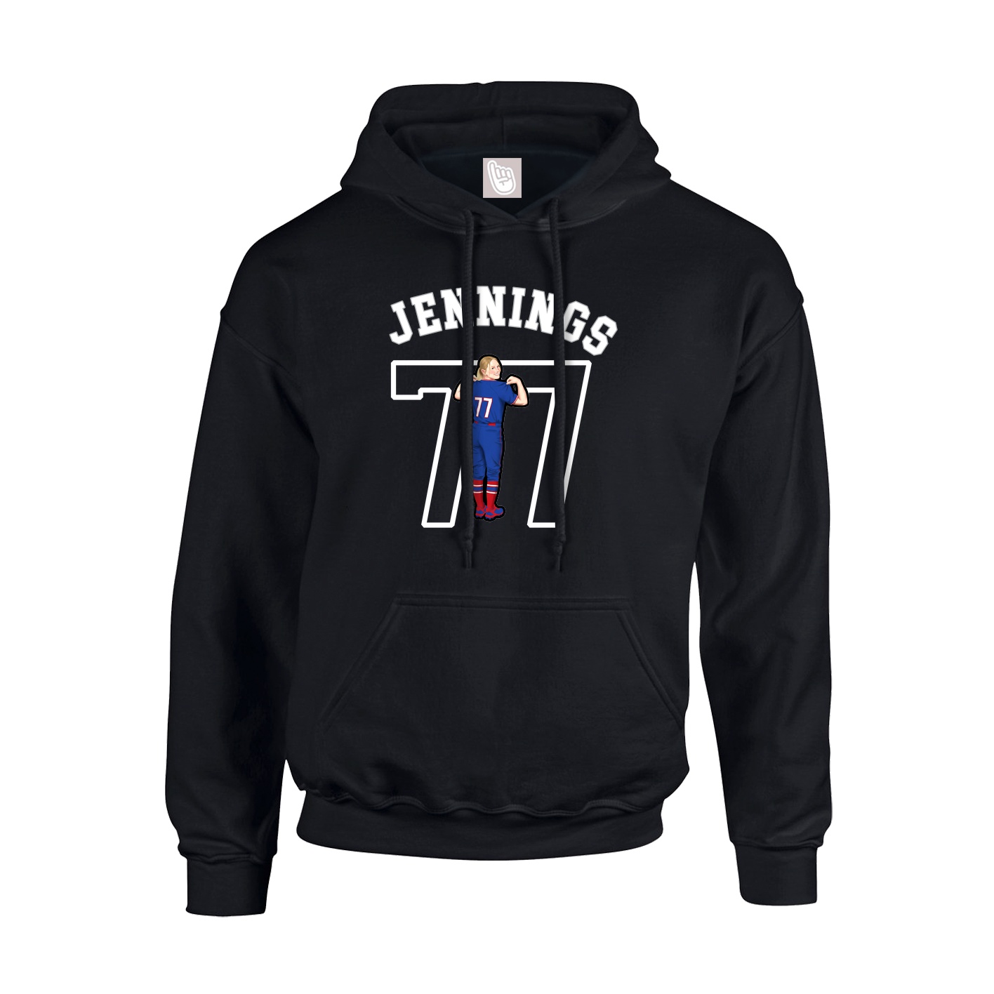 Hoodie — Shirsey Arch in Black