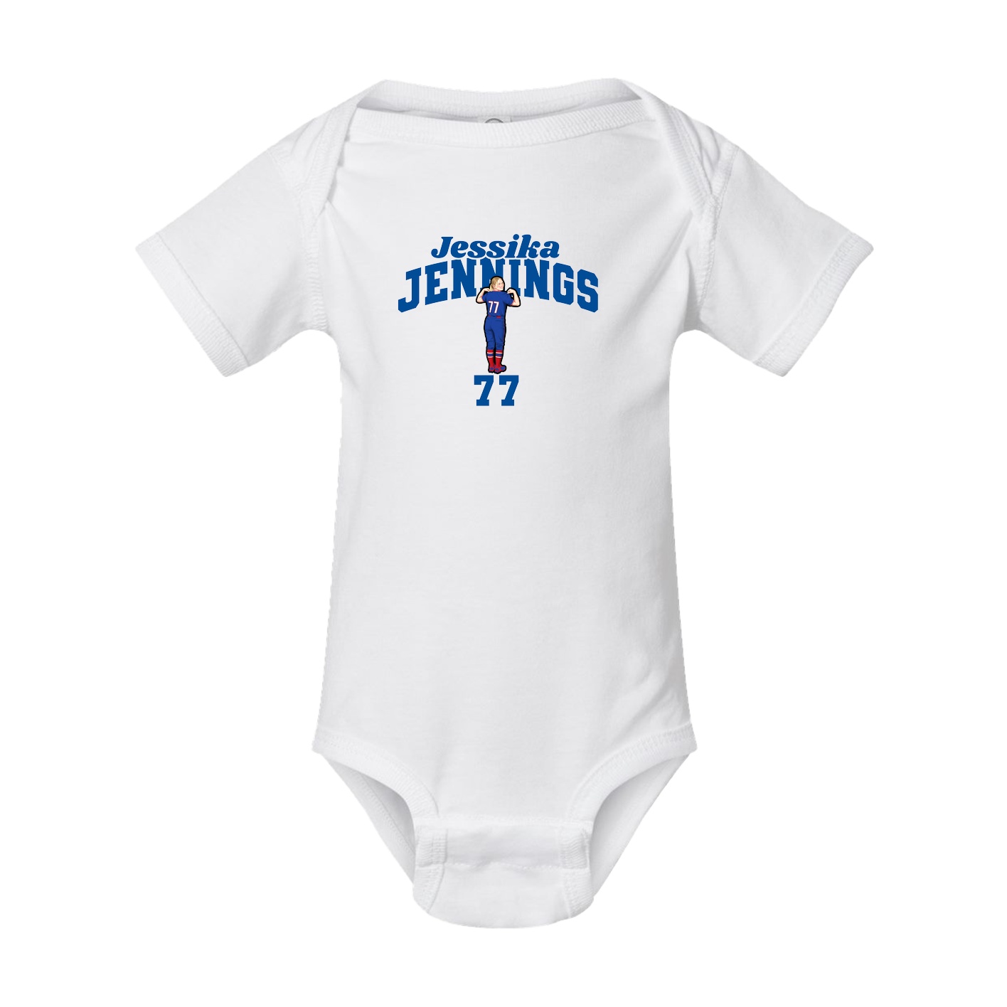 Baby Onesie — Signature Arch in White