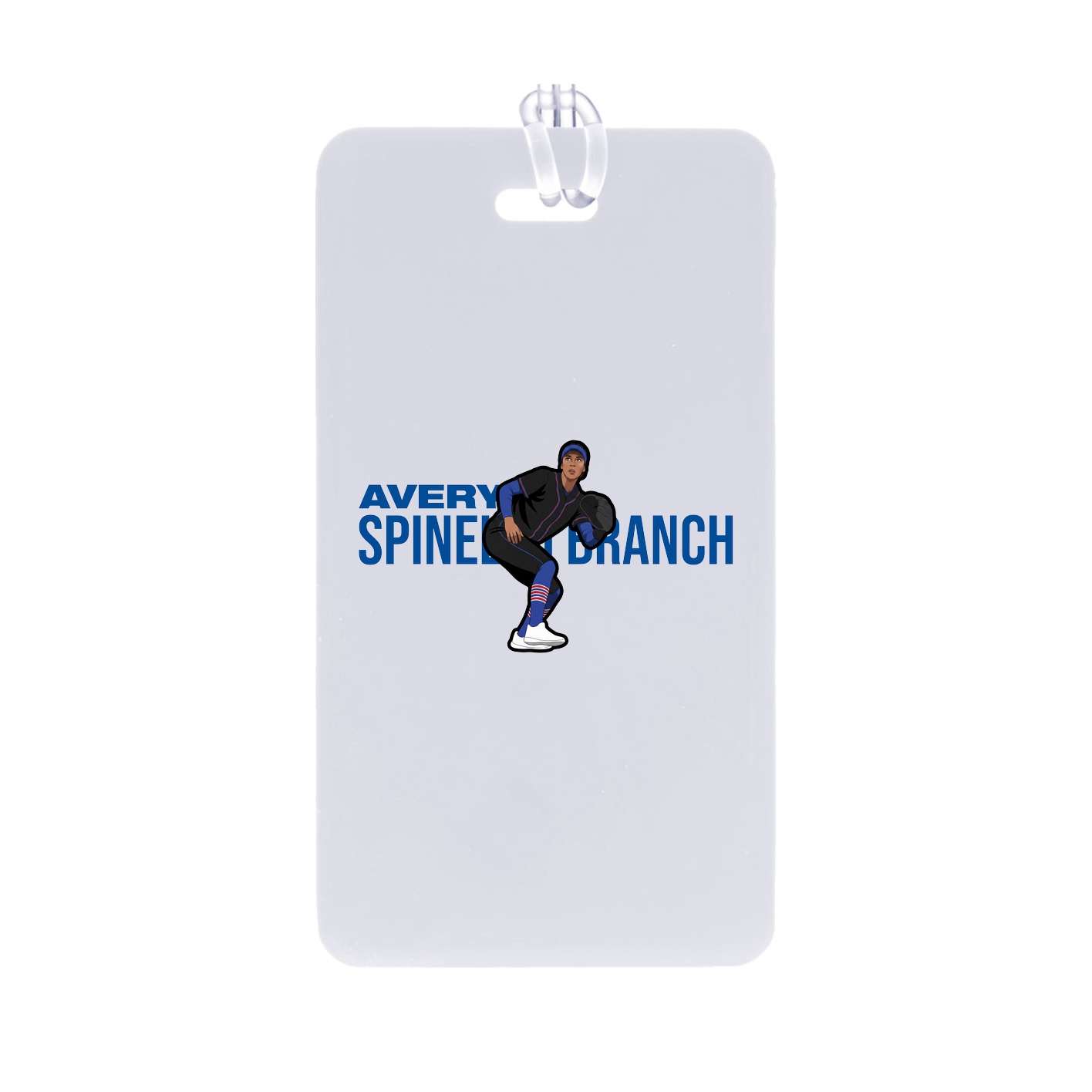 Bag Tag — Player Name in Classic