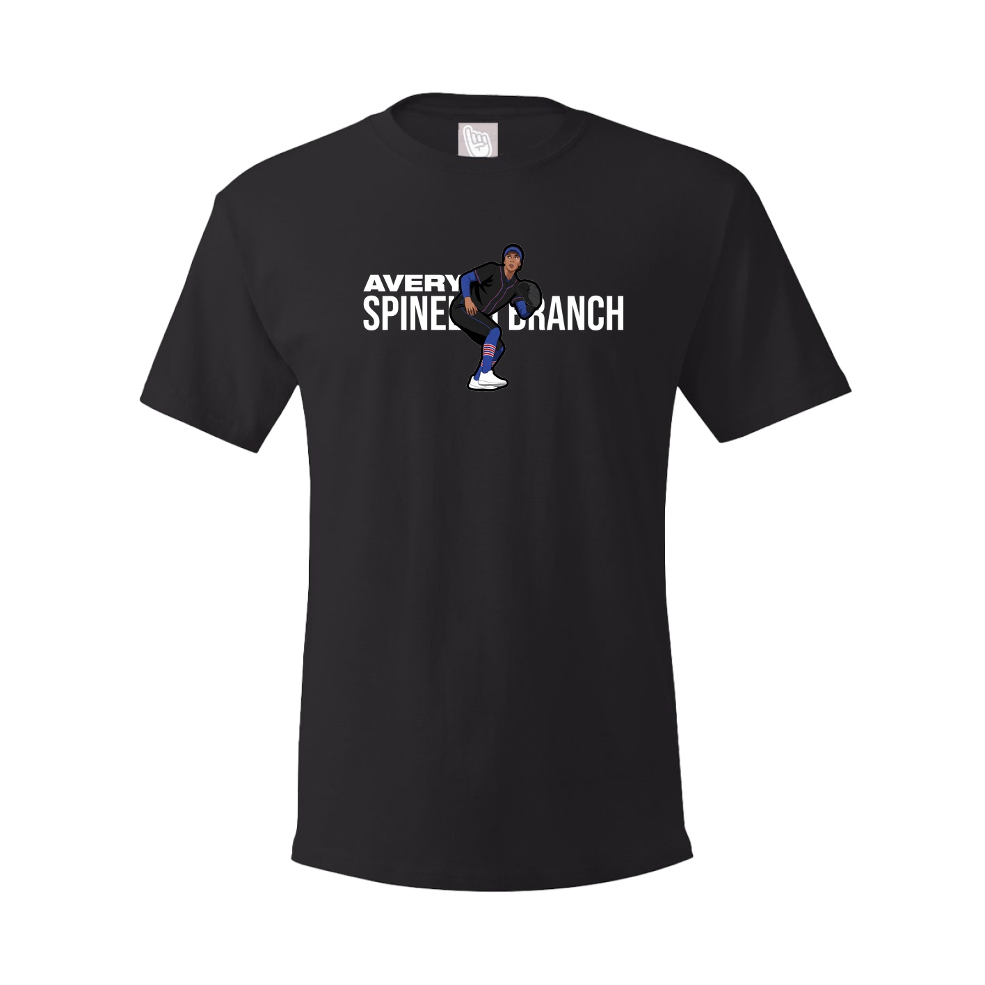 Youth Tee — Player Name in Black
