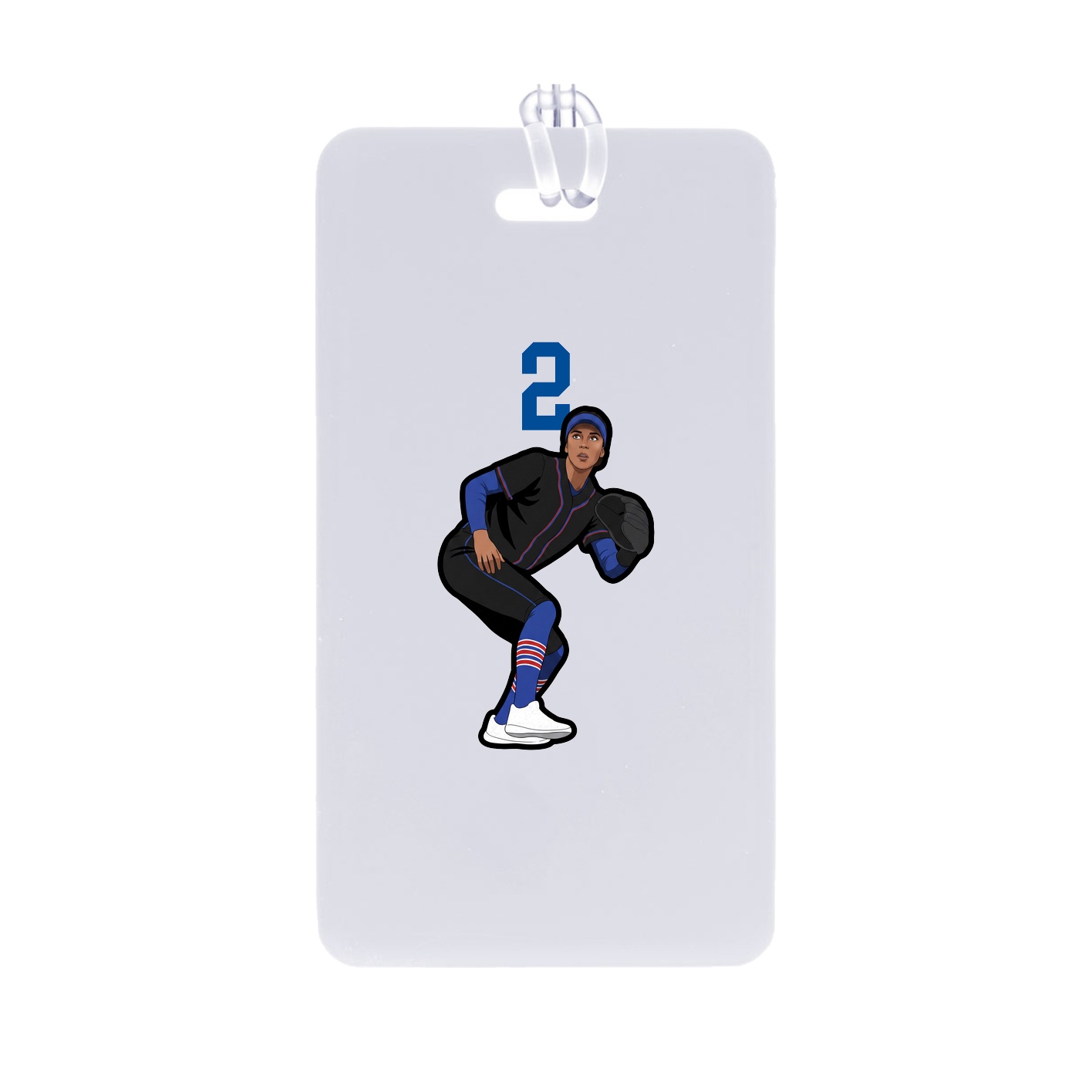 Bag Tag — Number Top in Classic