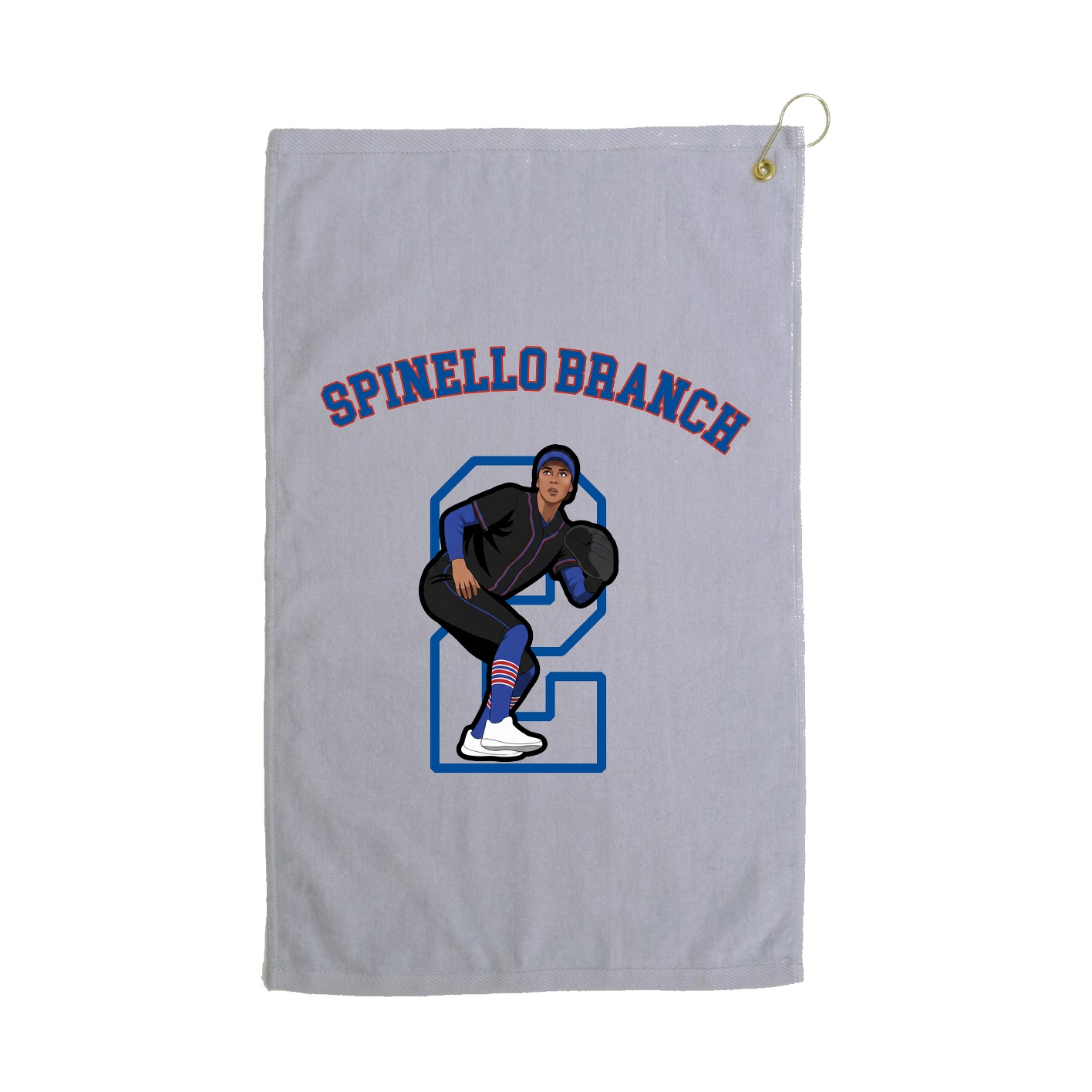Golf Towel — Shirsey Arch in Grey