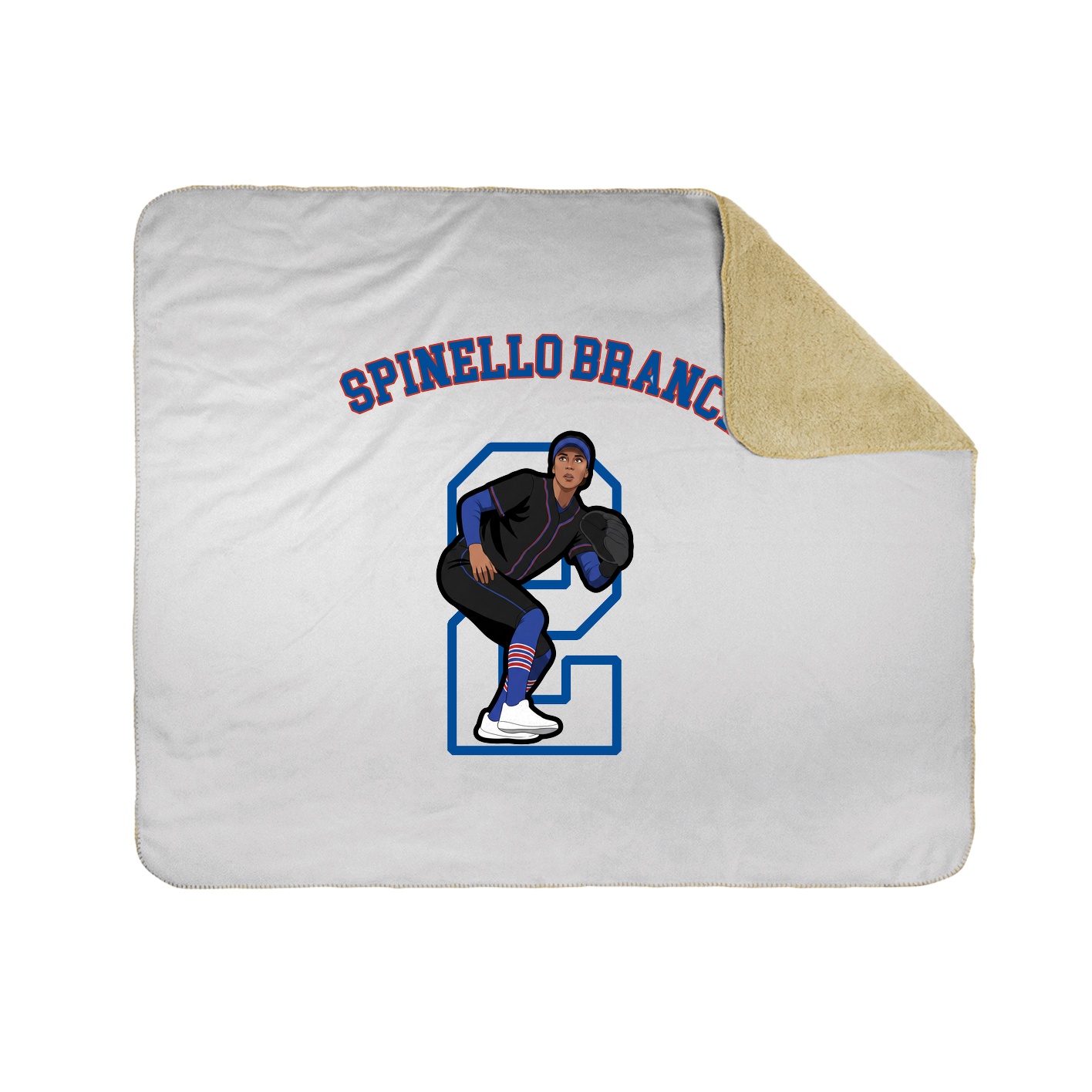 Throw Blanket — Shirsey Arch in White