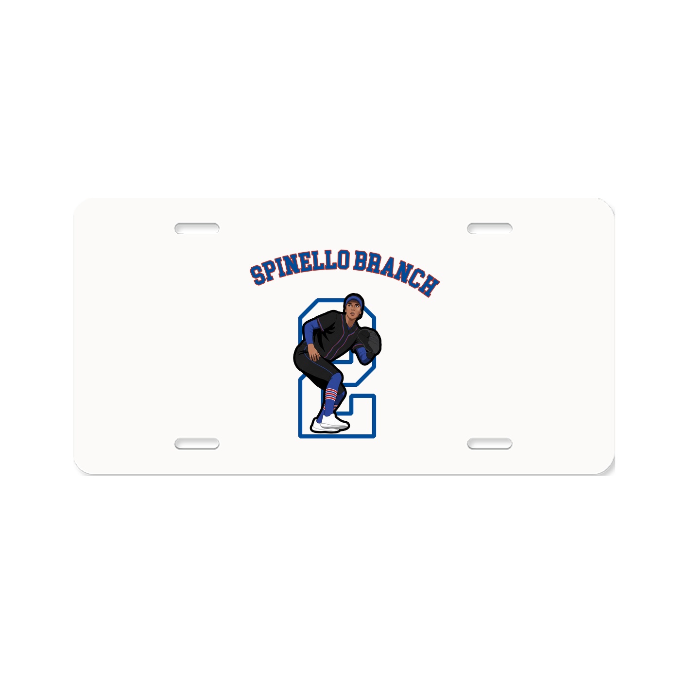 License Plate — Shirsey Arch in Classic