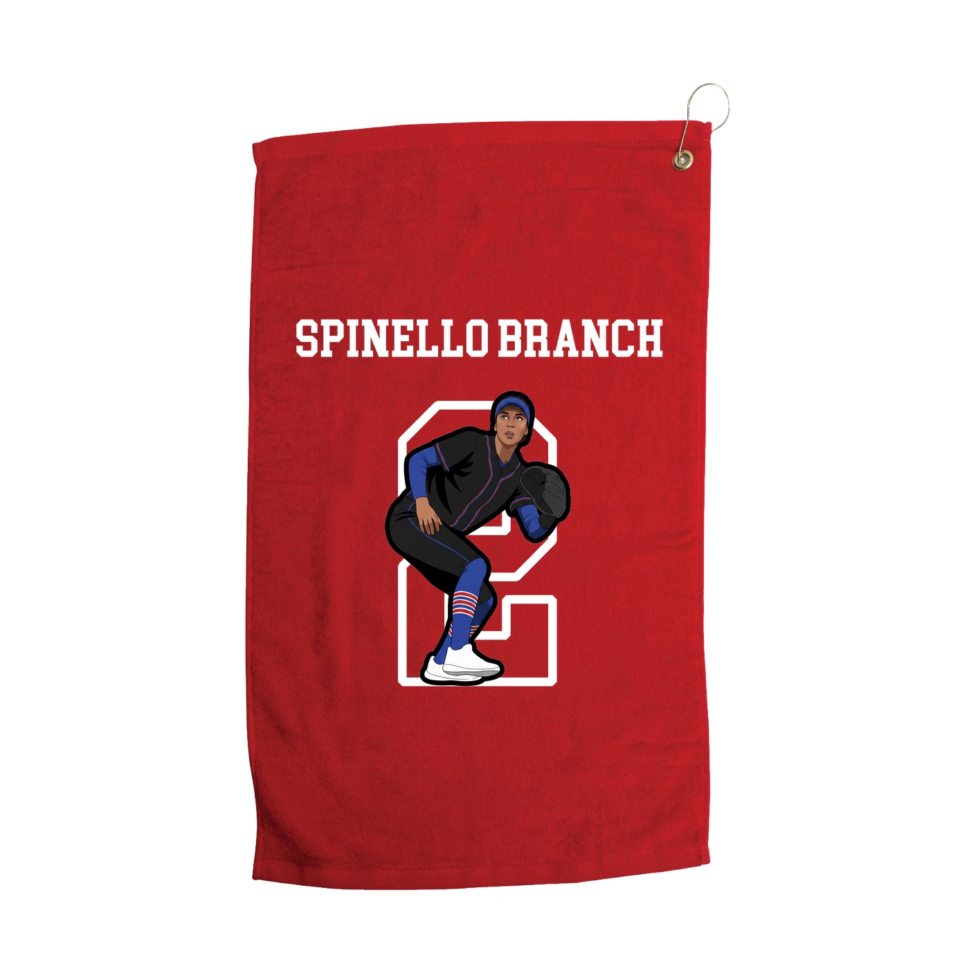 Golf Towel — Shirsey in Red