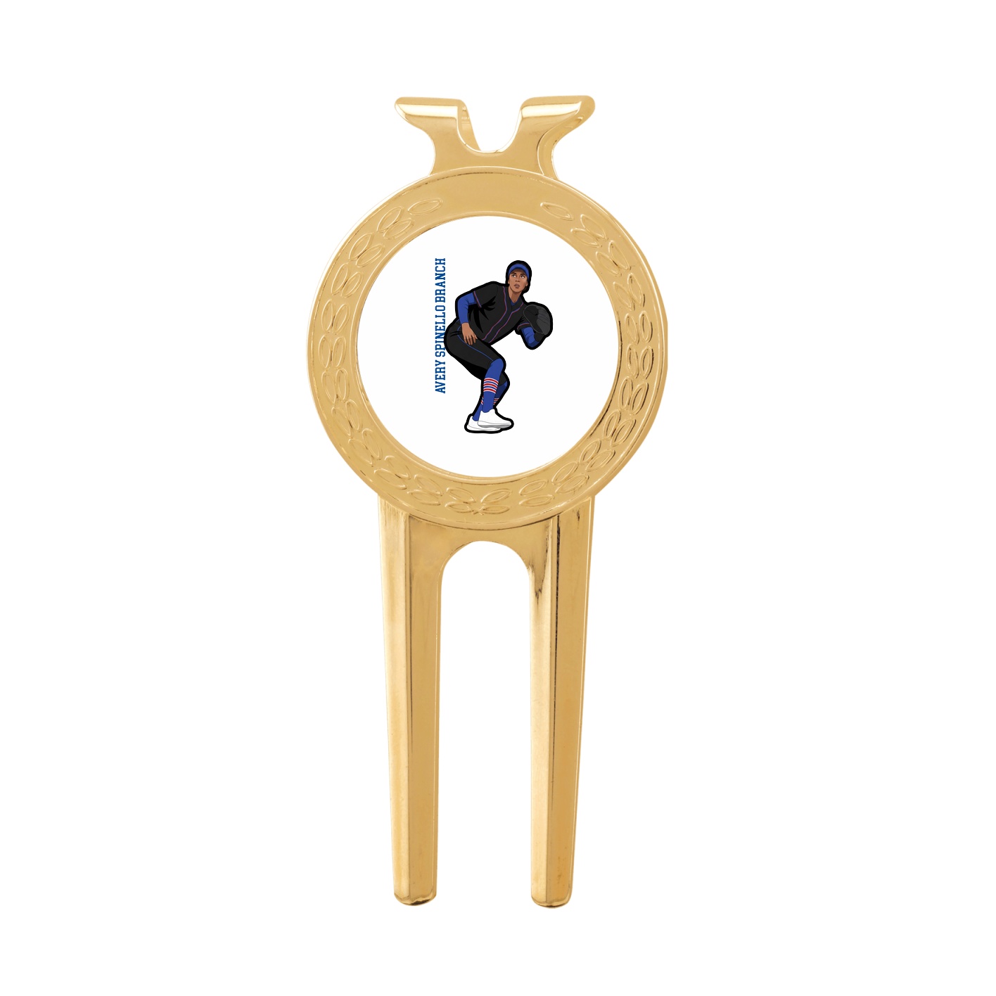 Divot Tool with Ball Marker — Name Vertical in Classic
