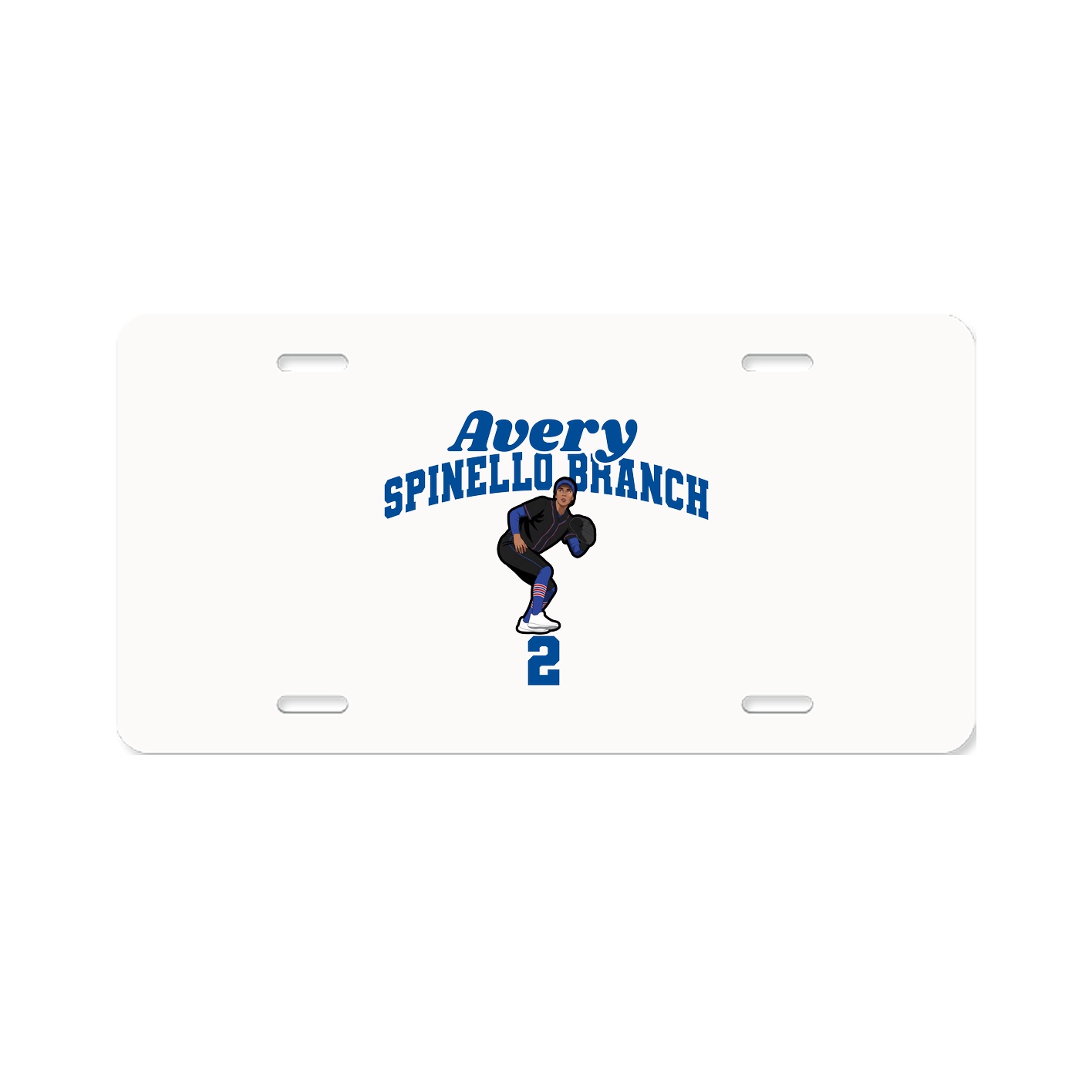 License Plate — Signature Arch in Classic