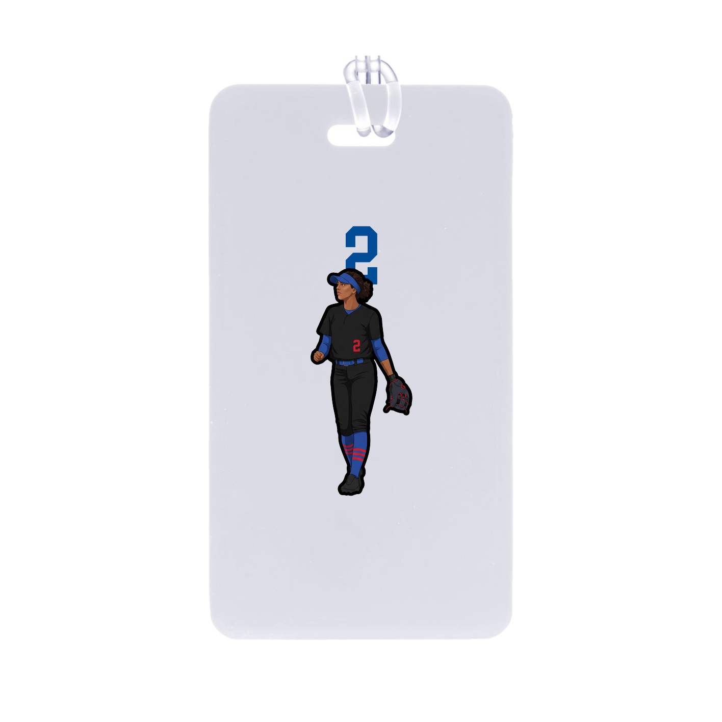 Bag Tag — Number Top in Classic
