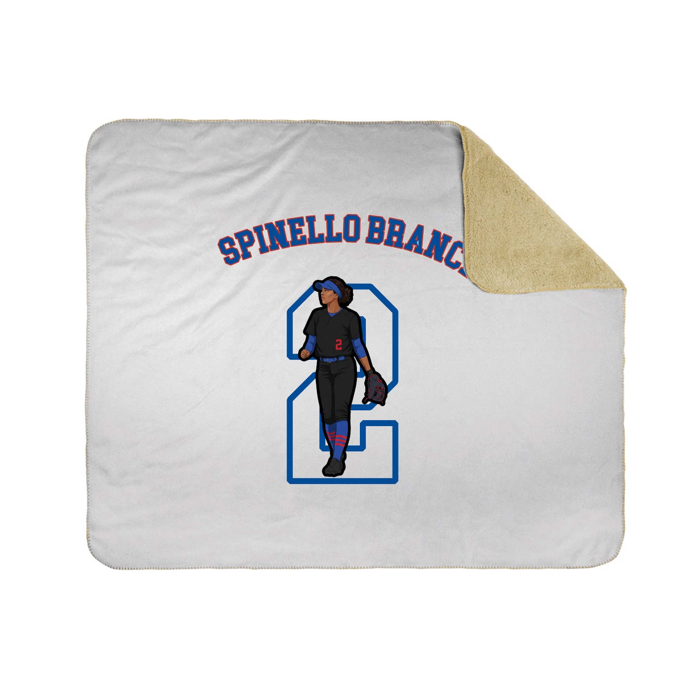 Throw Blanket — Shirsey Arch in White