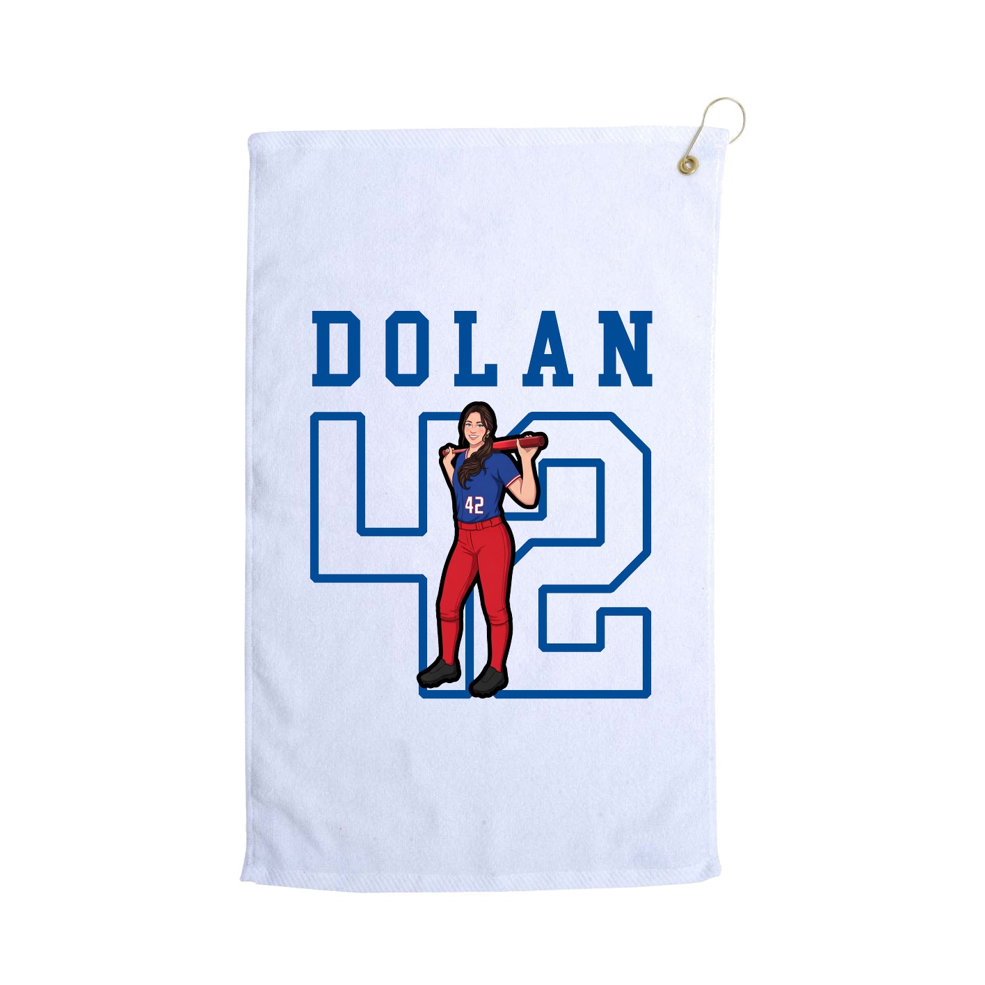 Golf Towel — Shirsey in White