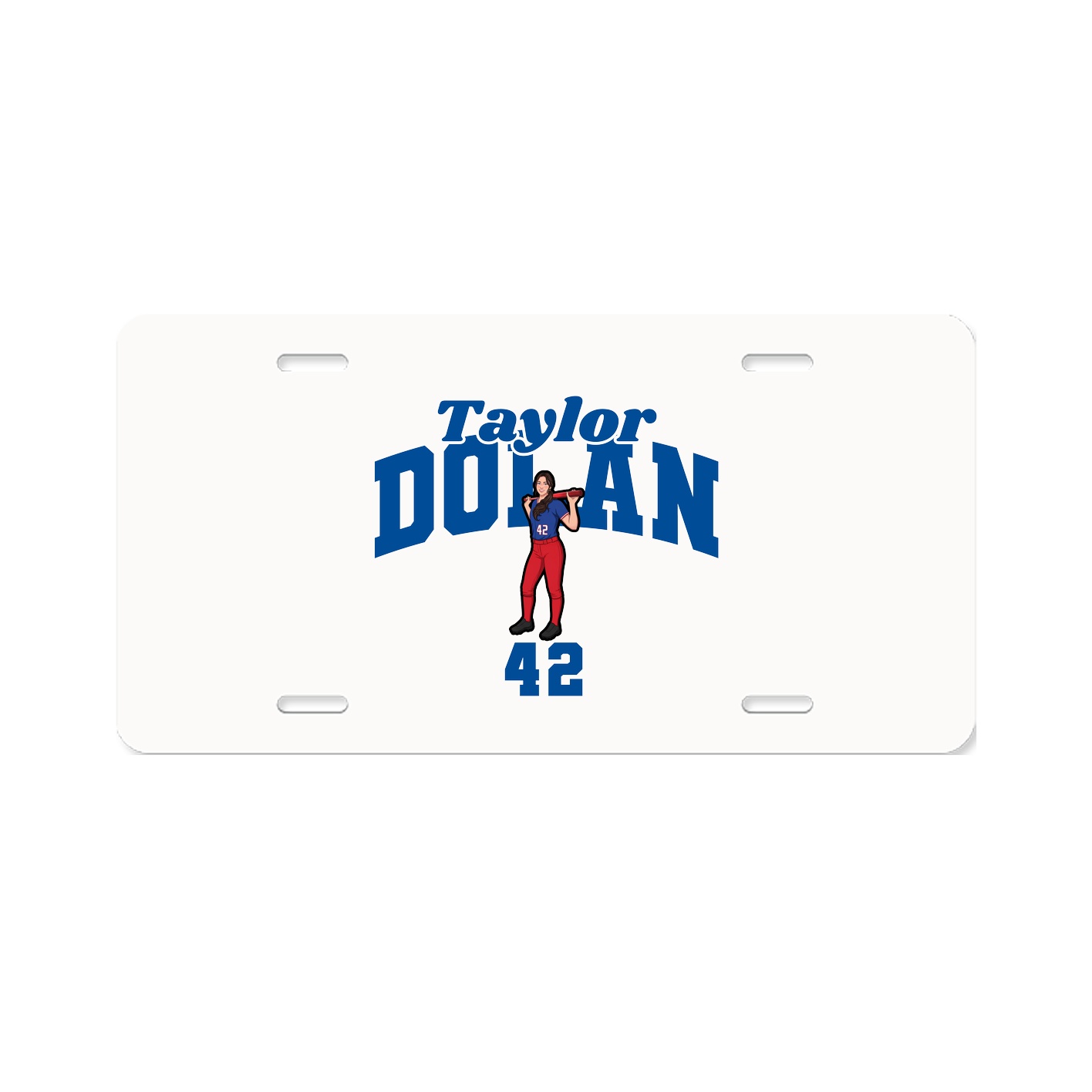 License Plate — Signature Arch in Classic