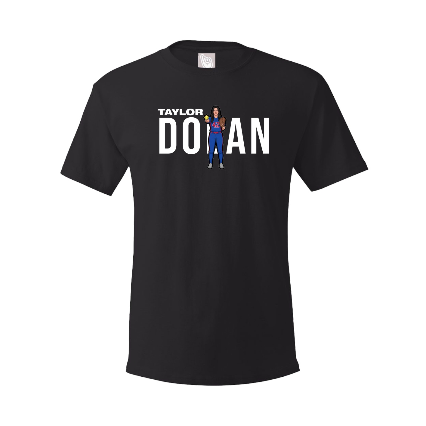 Youth Tee — Player Name in Black