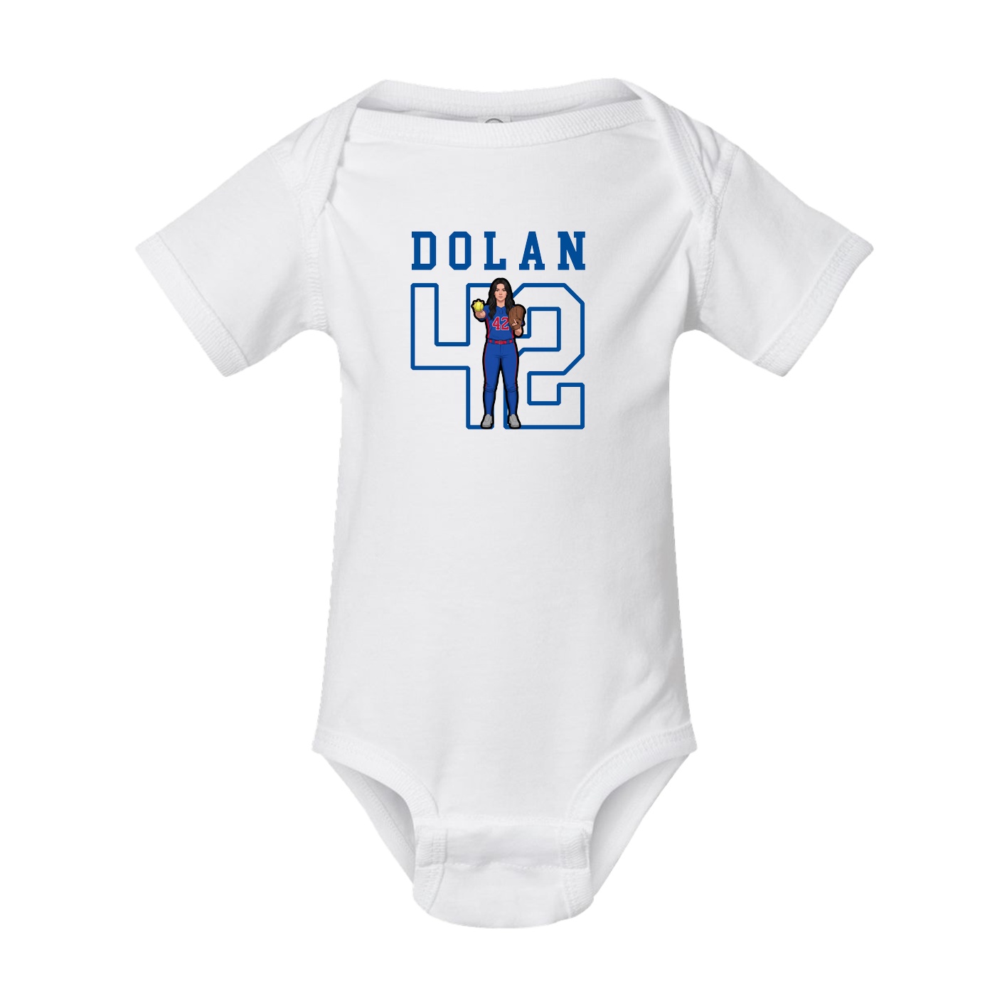 Baby Onesie — Shirsey in White