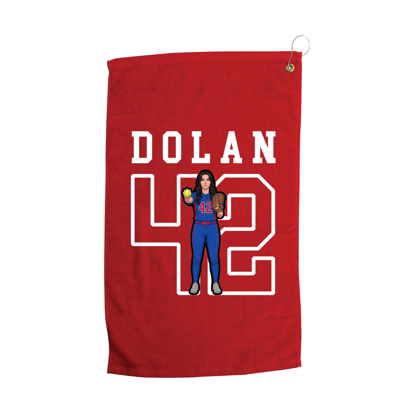 Golf Towel — Shirsey in Red