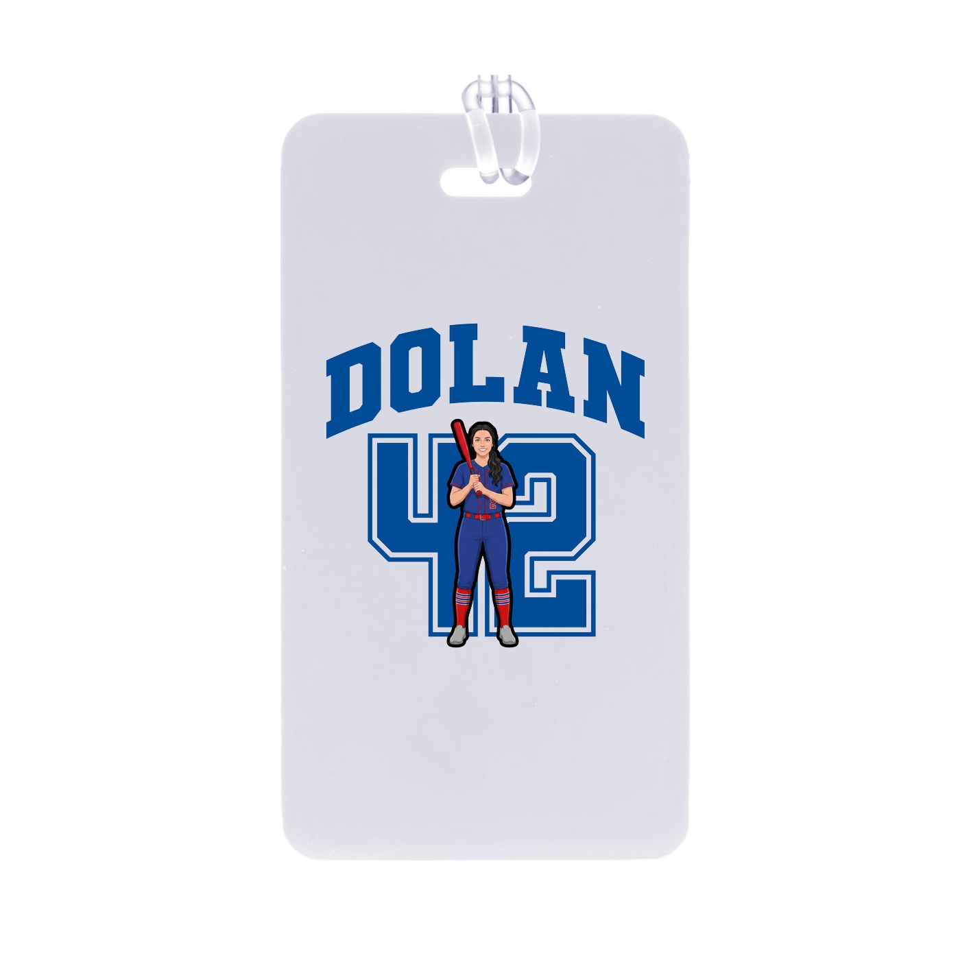 Bag Tag — Number in Classic