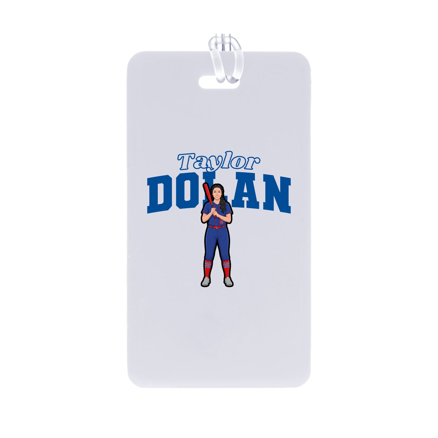 Bag Tag — Name Arch in Classic