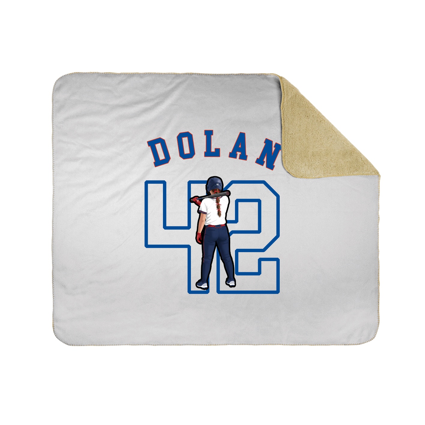 Throw Blanket — Shirsey Arch in White