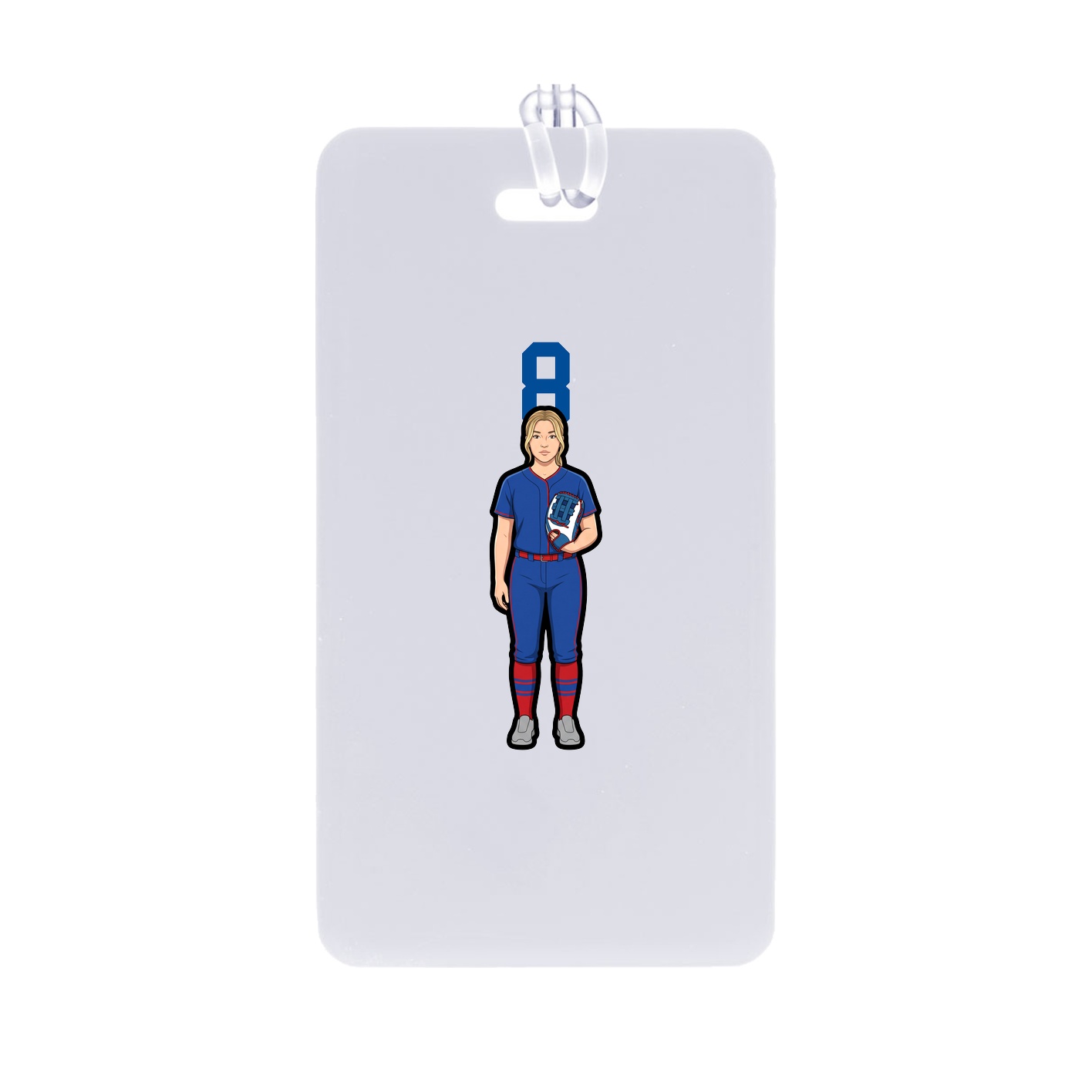 Bag Tag — Number Top in Classic