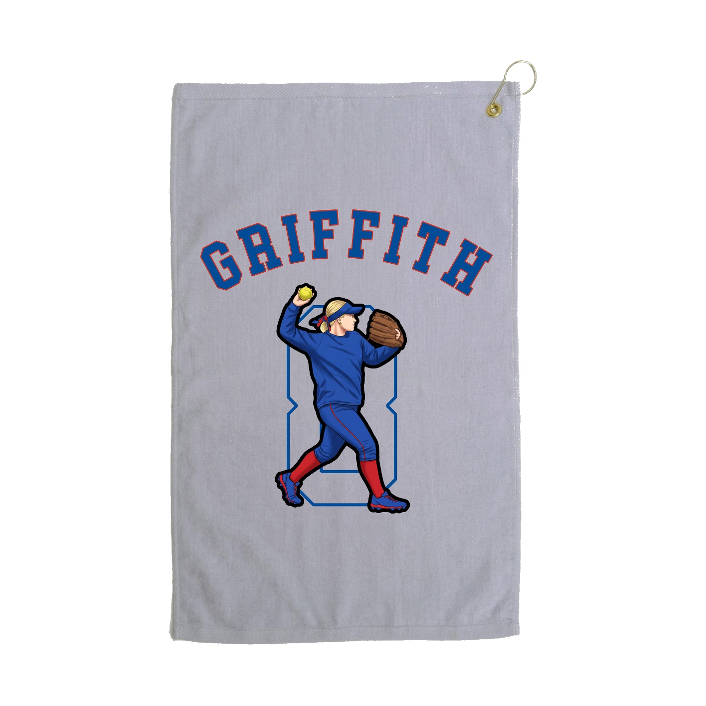Golf Towel — Shirsey Arch in Grey